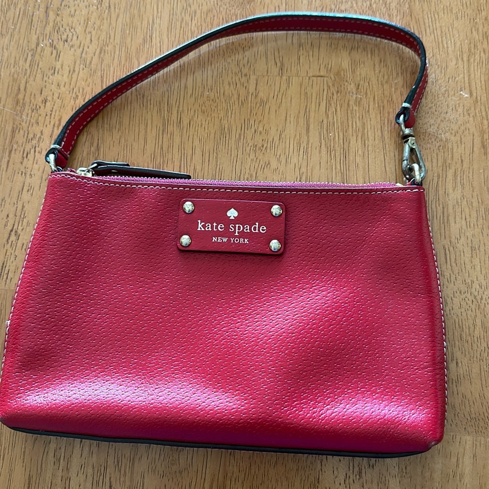 Red Kate Spade purse